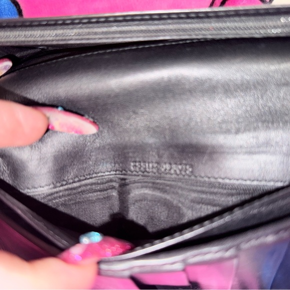 Gucci Black Embossed GG Leather Continental Wallet with Metal Logo Plaque - Picture 8 of 15